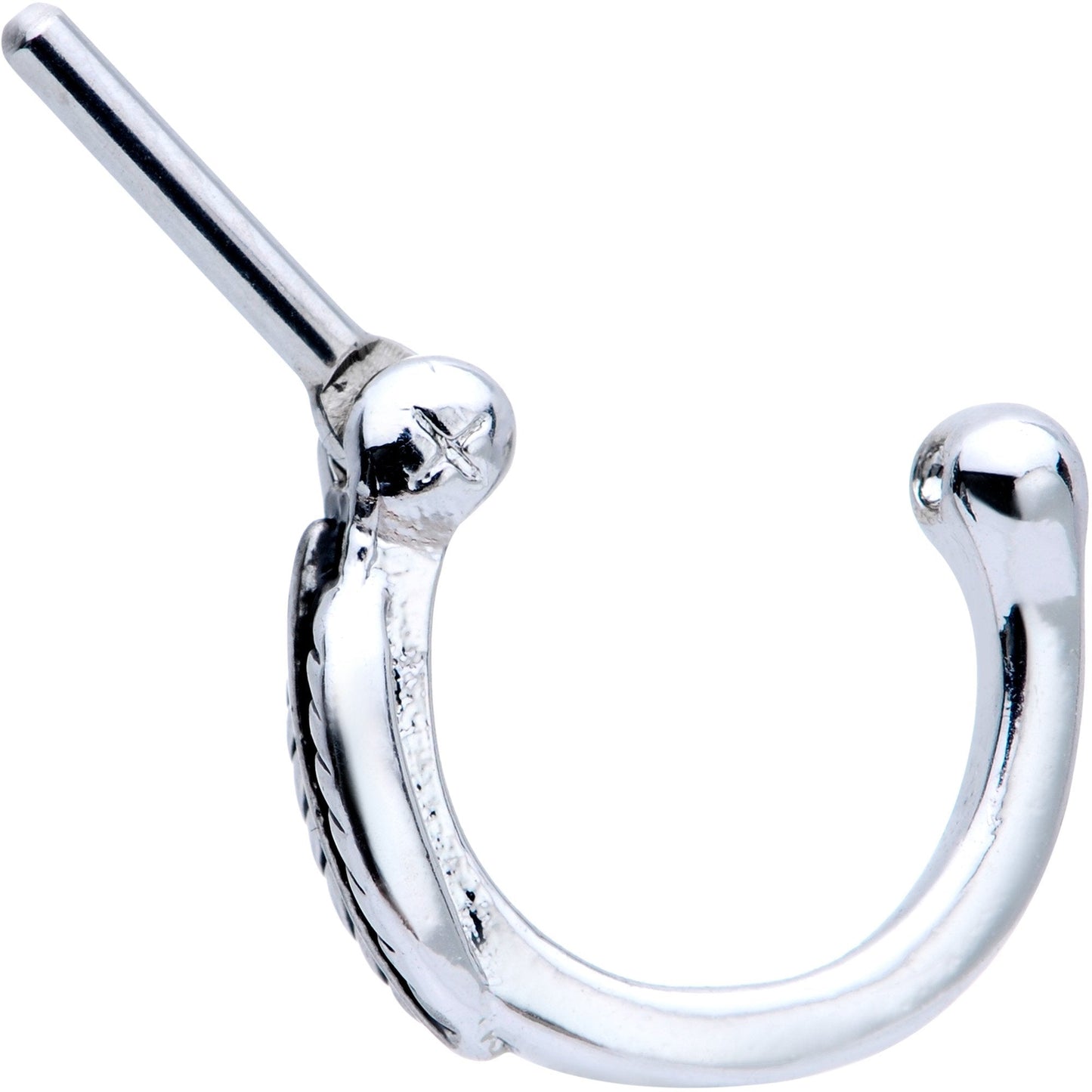 16G 5/16 Leafy Fall Hinged Cartilage Clicker